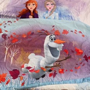 Frozen 2 Kids Elsa and Anna Super Soft Microfiber Full Size 5 Pc